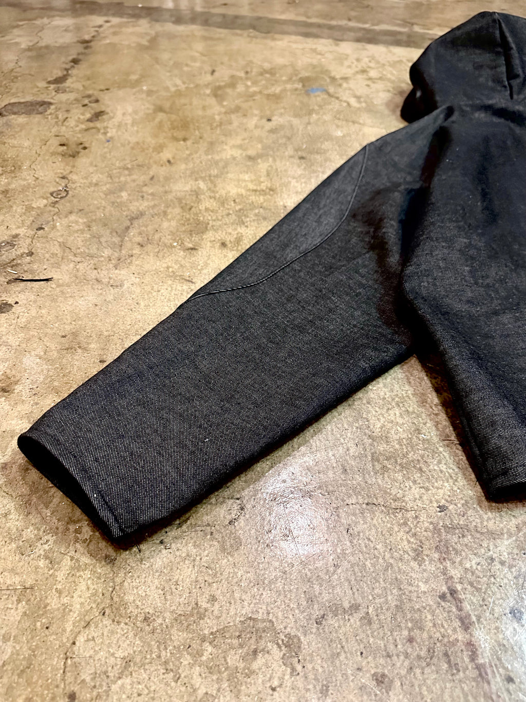 Raw Denim Frequency Hoody