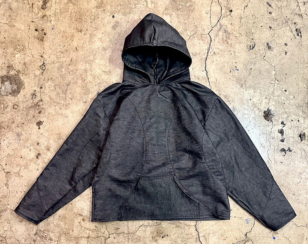 Raw Denim Frequency Hoody
