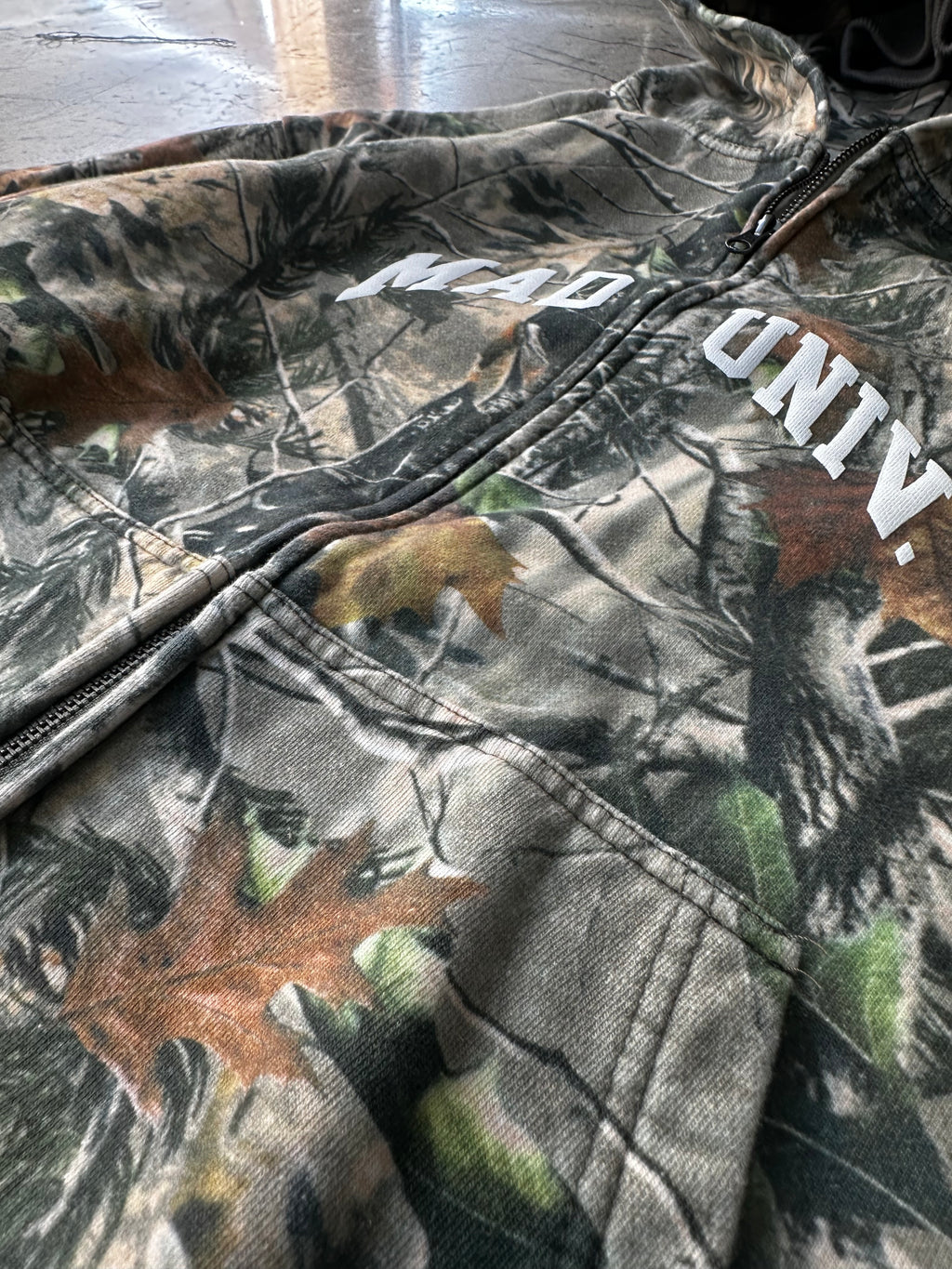 Homecoming Camo Zip Up