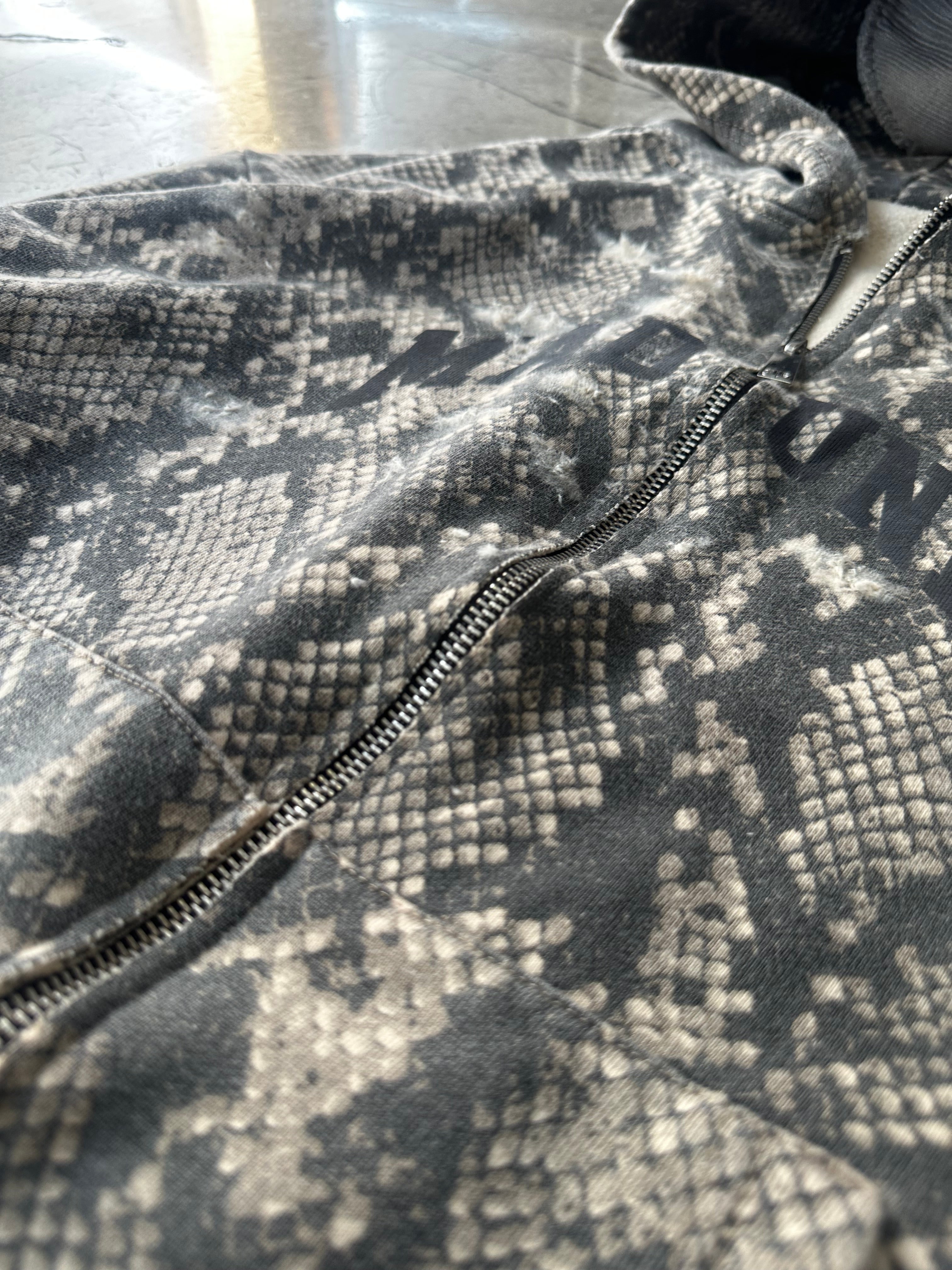 Killer Python Distressed Hoody
