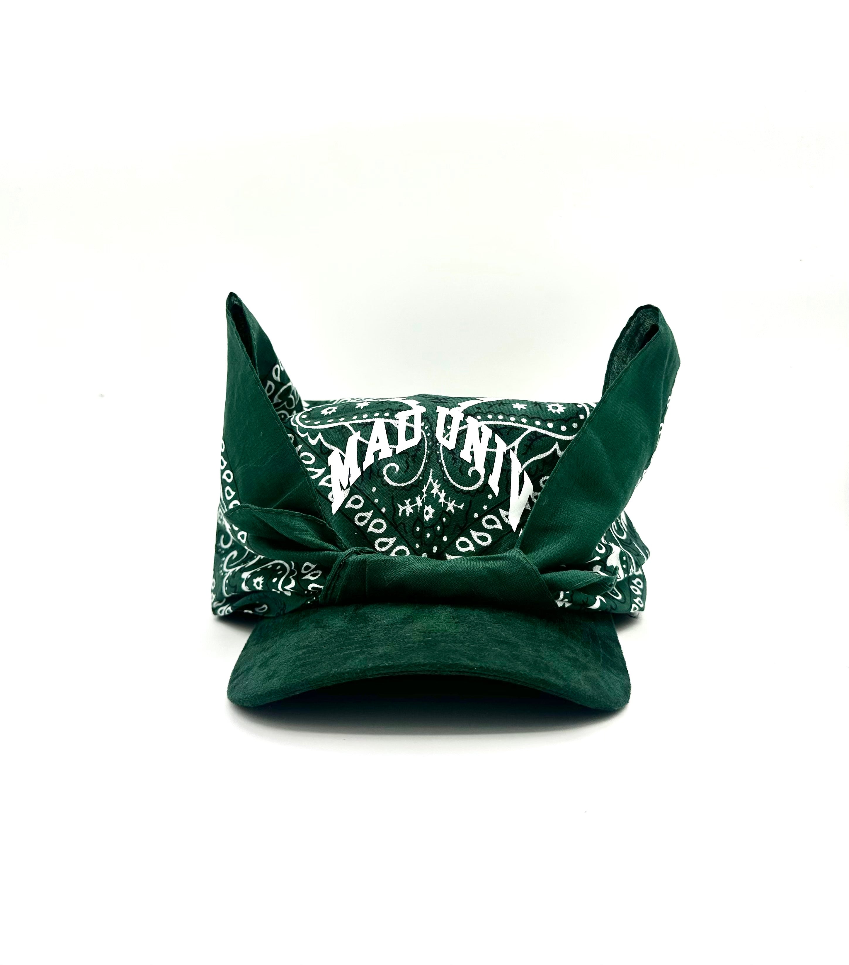 Suede Hunter Green Pac Hat