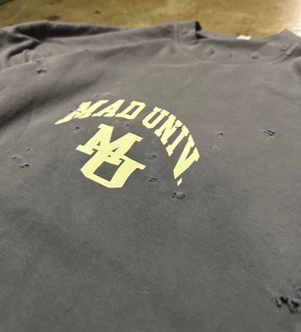 Charcoal Real Tree Longsleeve Heavy Weight Long Sleeve Top