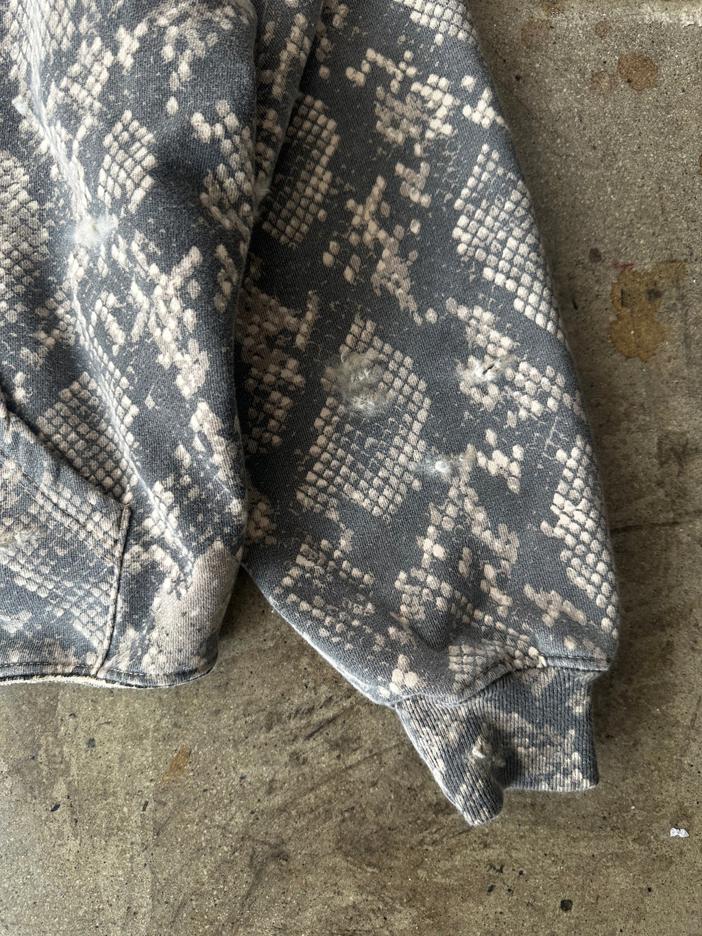 Killer Python Distressed Hoody