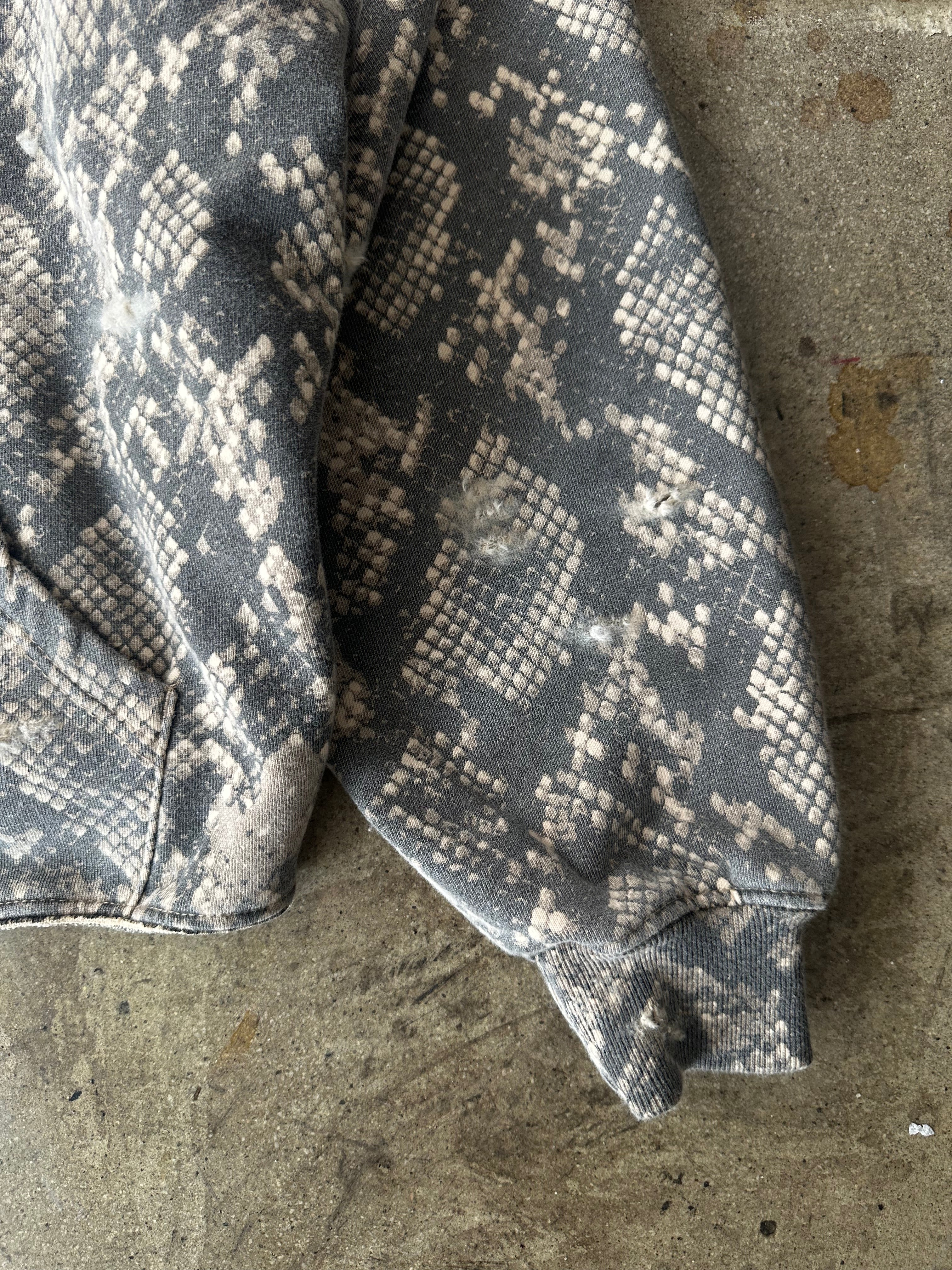 Killer Python Distressed Hoody