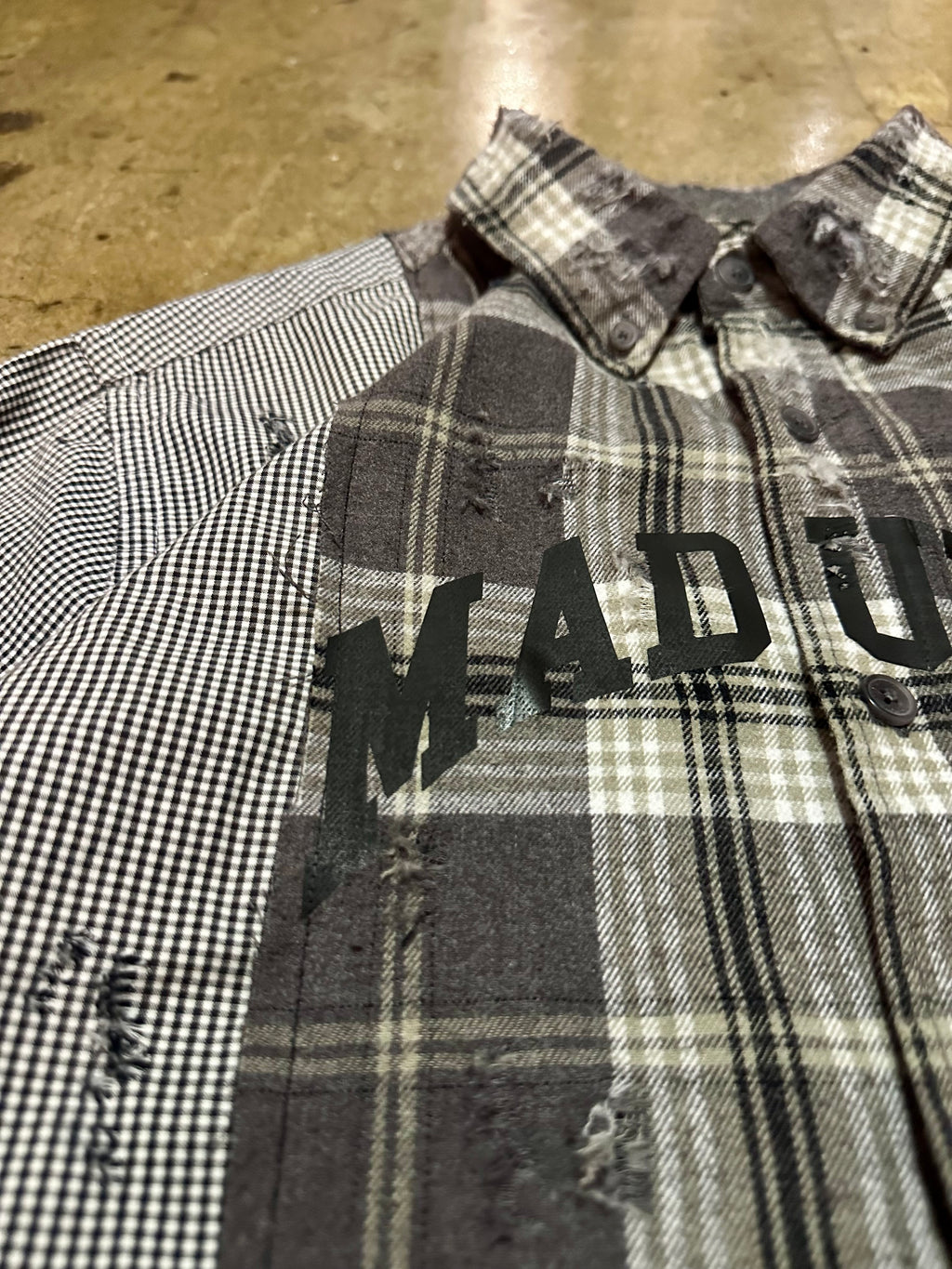 1 of 1 Shades of Gray Flannel #2