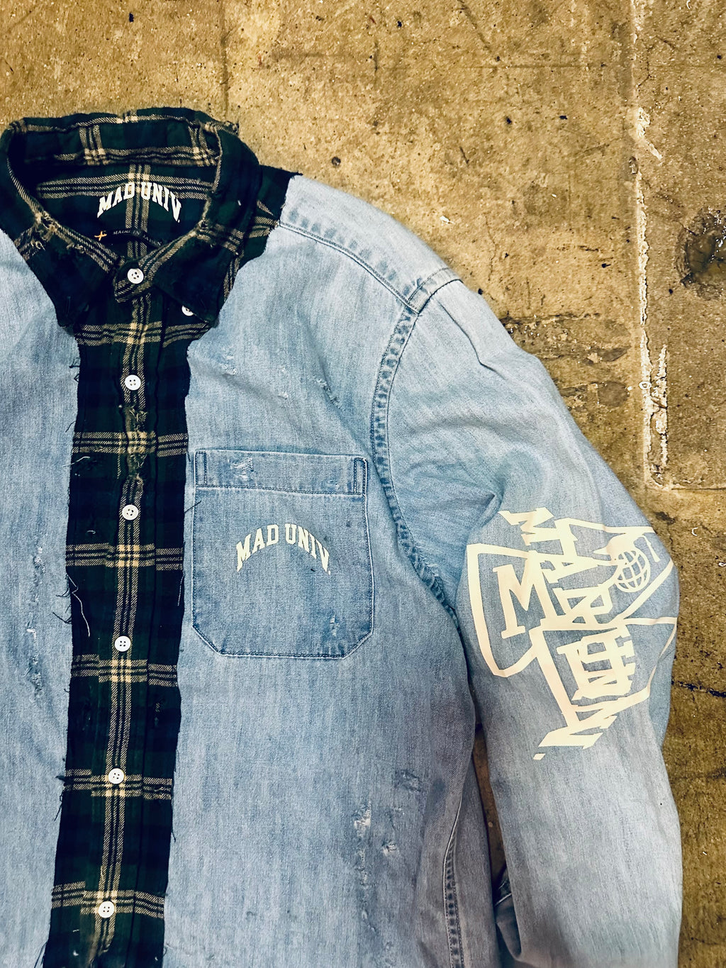 1 of 1 Distressed flannel #4