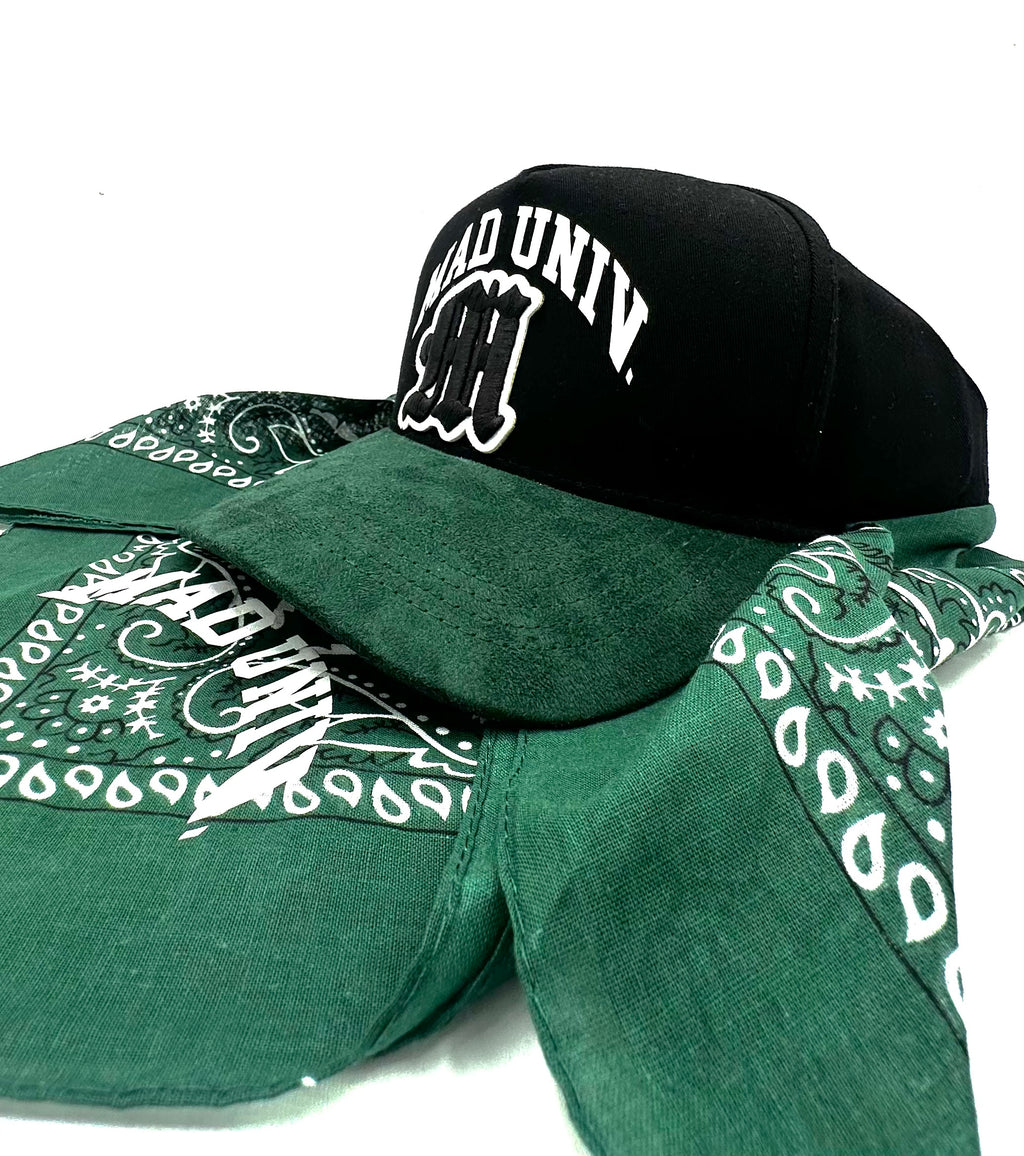 Suede Hunter Green Pac Hat