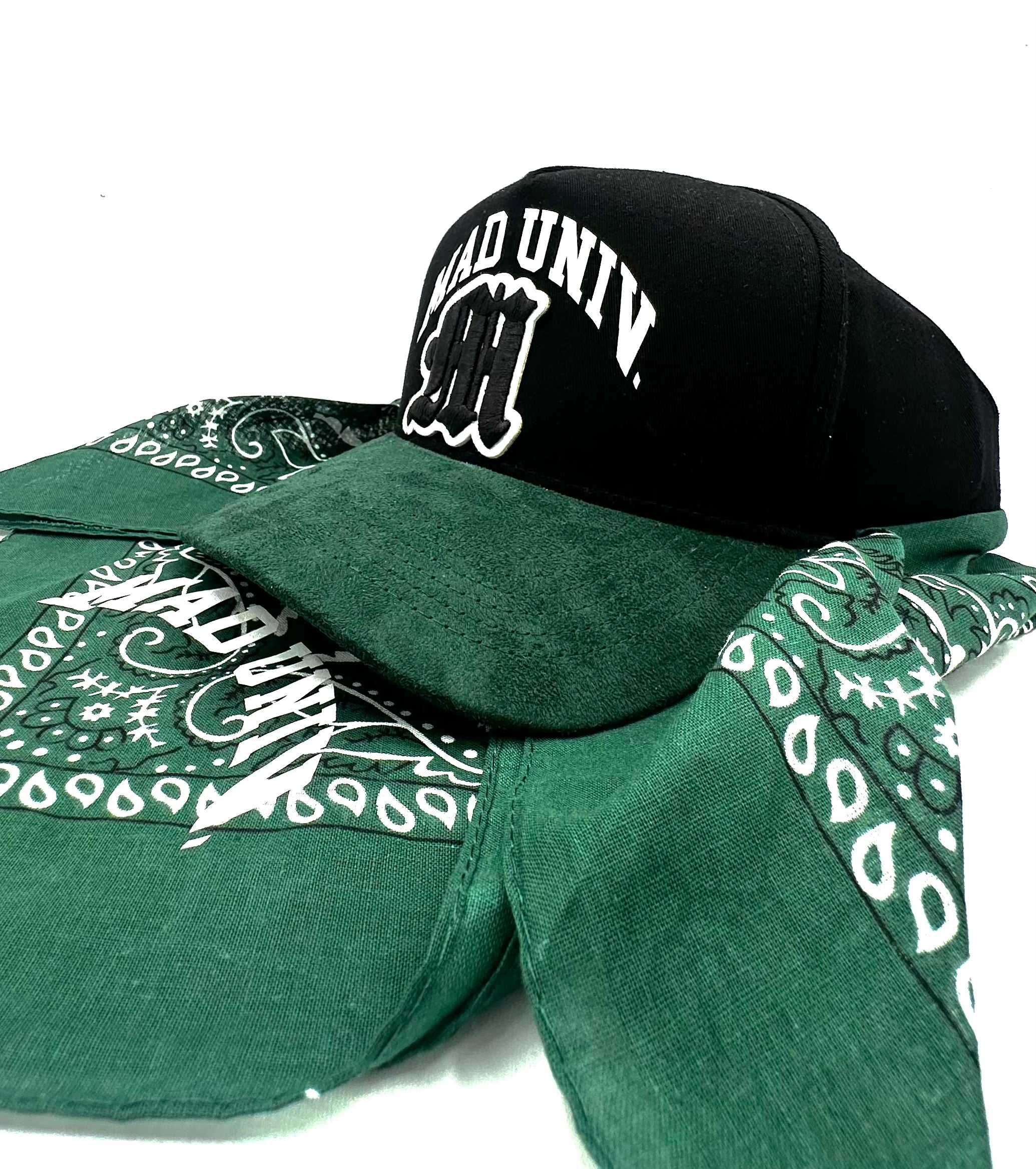 Suede Hunter Green Pac Hat