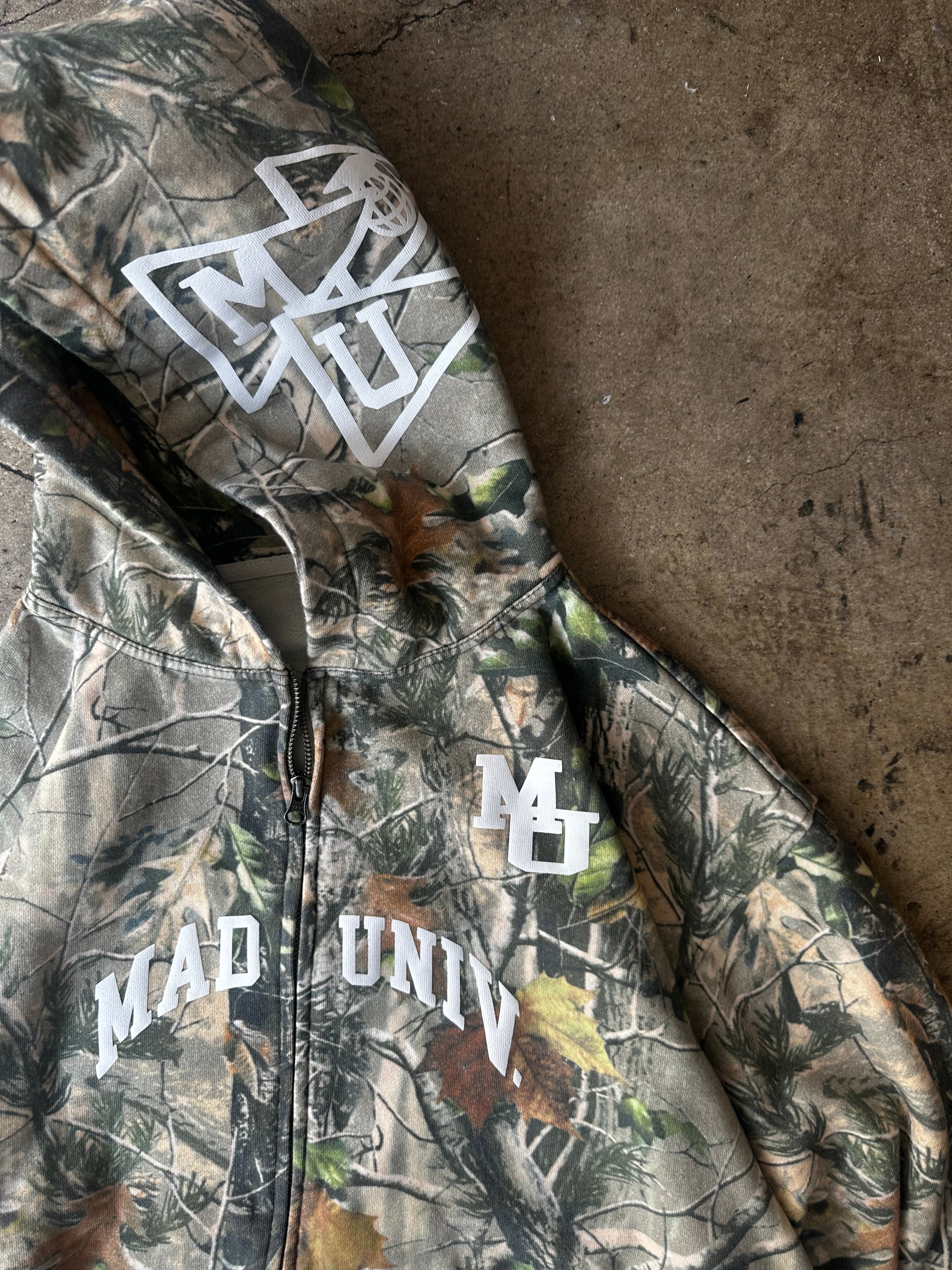 Homecoming Camo Zip Up