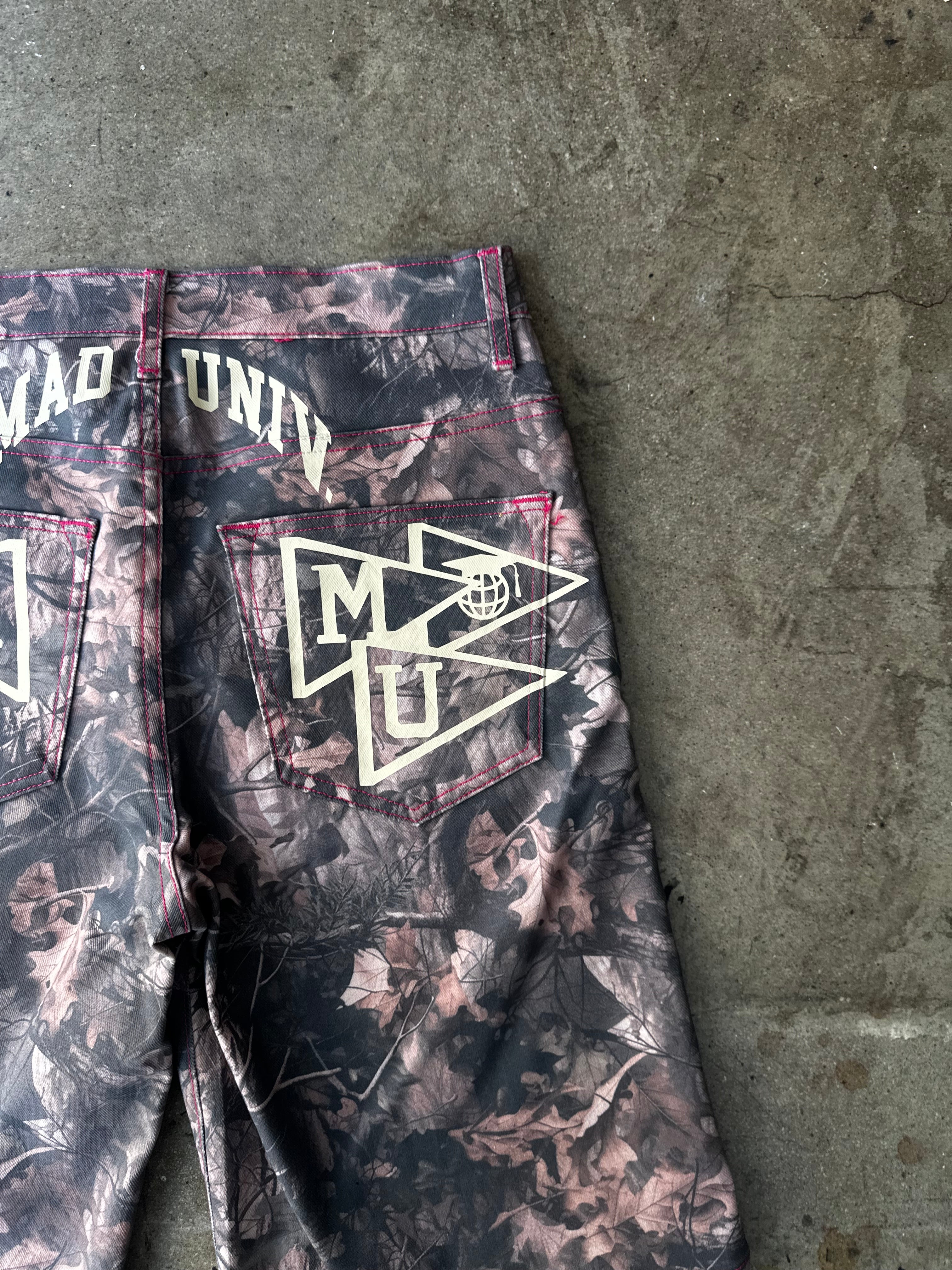 Sunset Dbl Knee Camo Jort