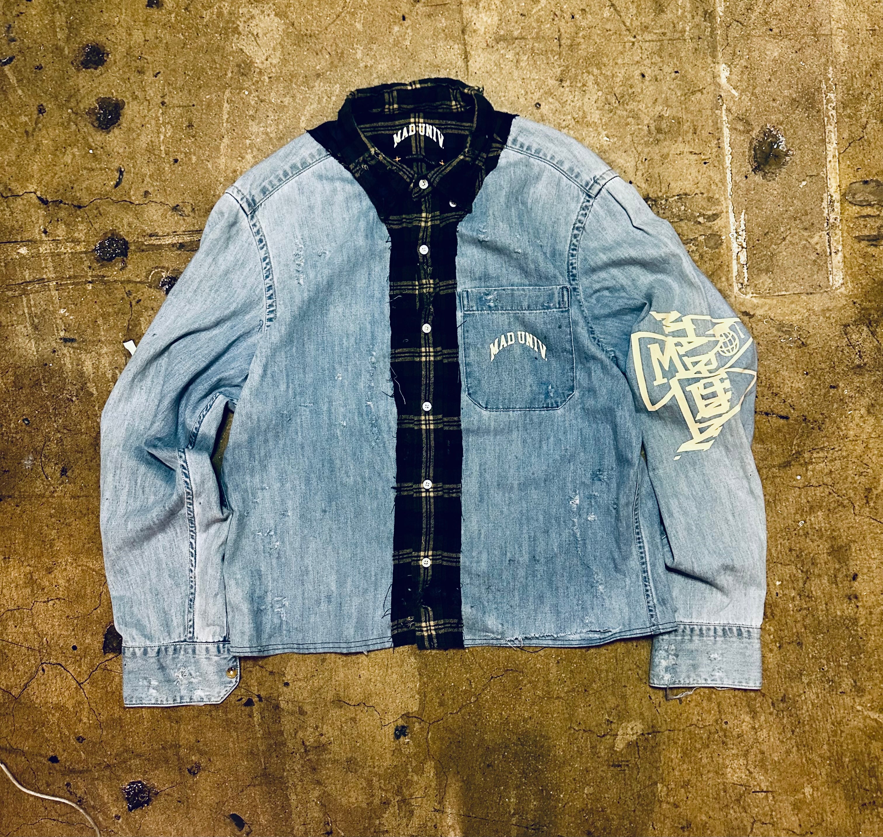1 of 1 Distressed flannel #4