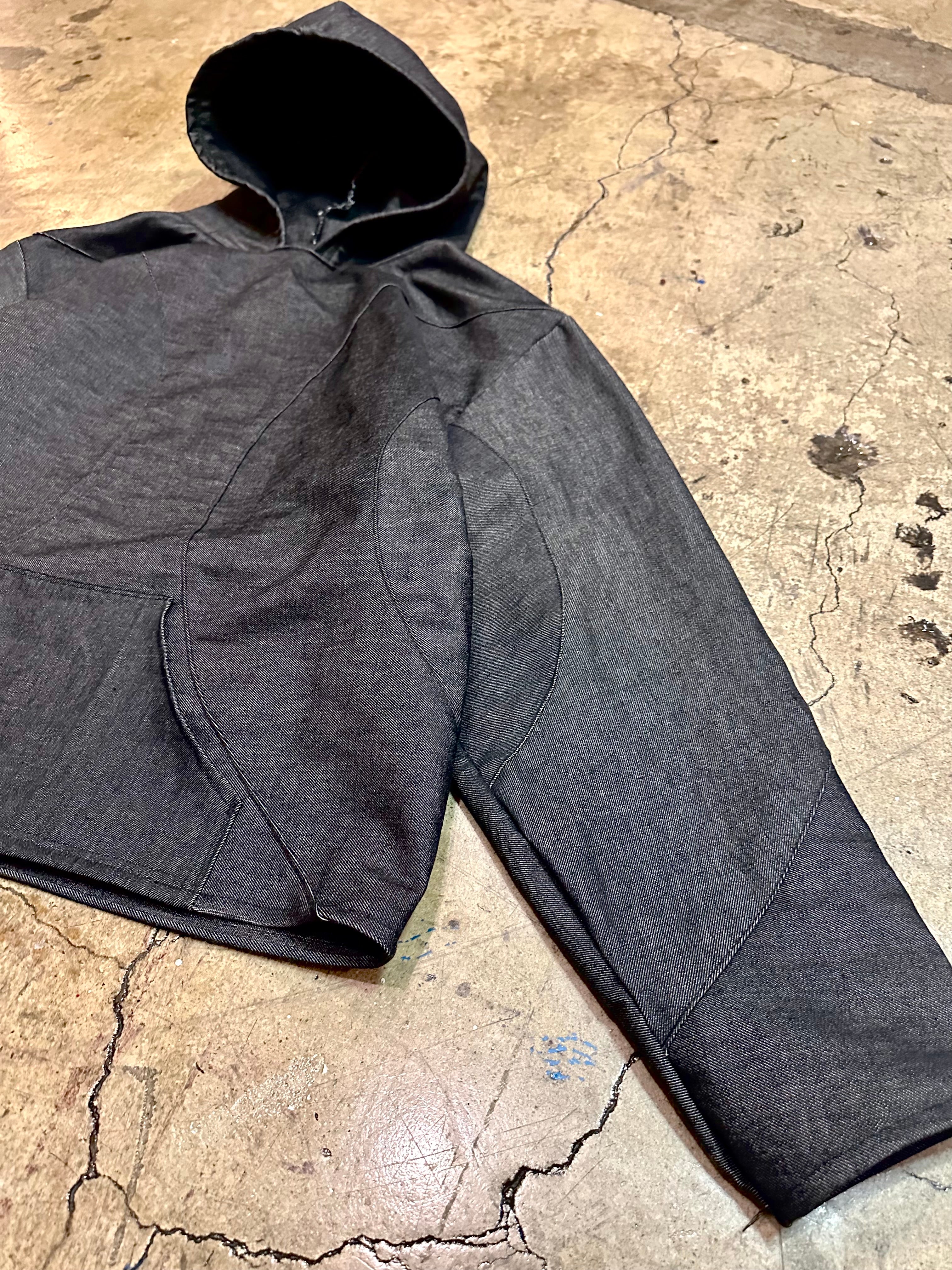 Raw Denim Frequency Hoody