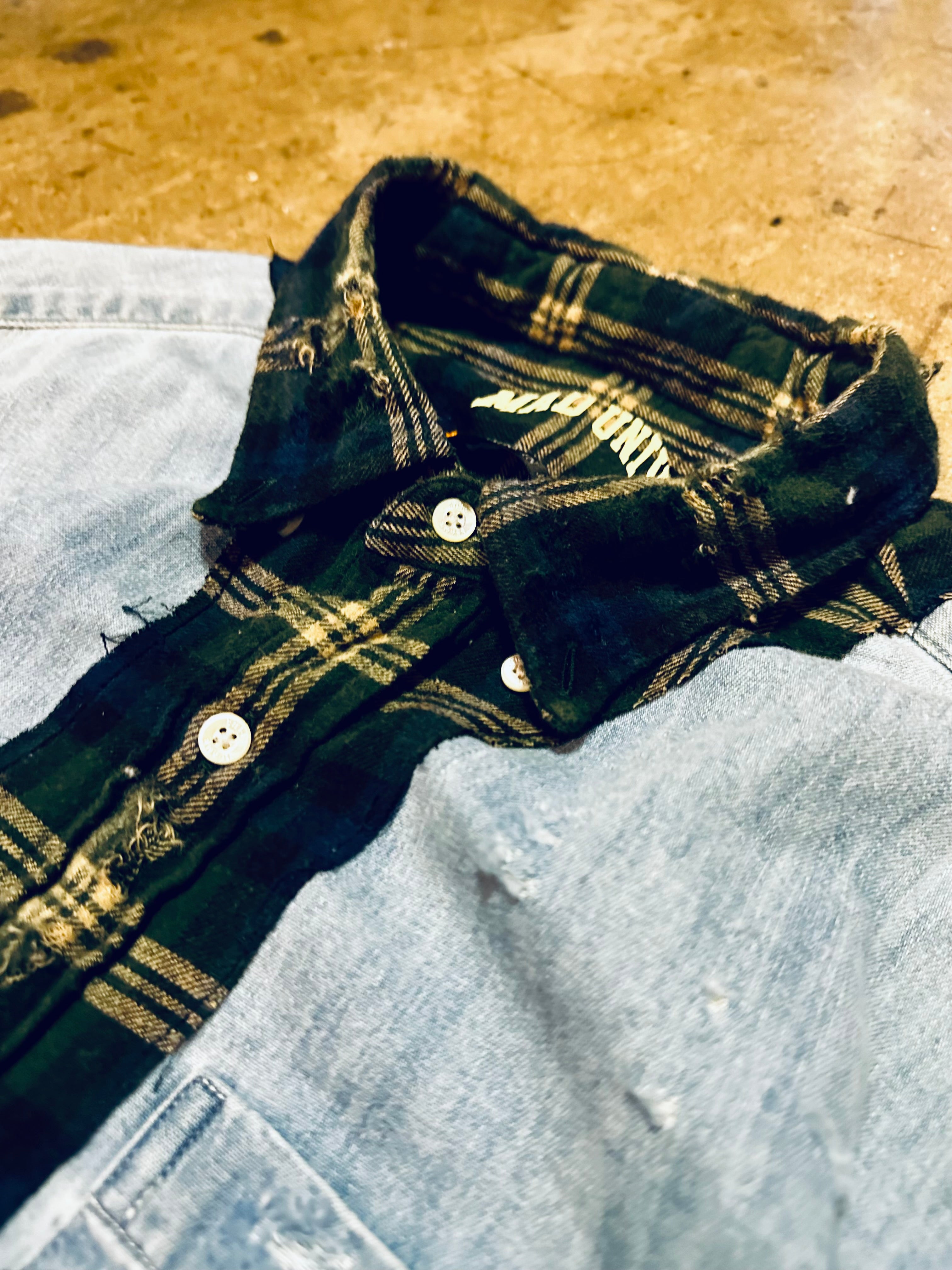 1 of 1 Distressed flannel #4