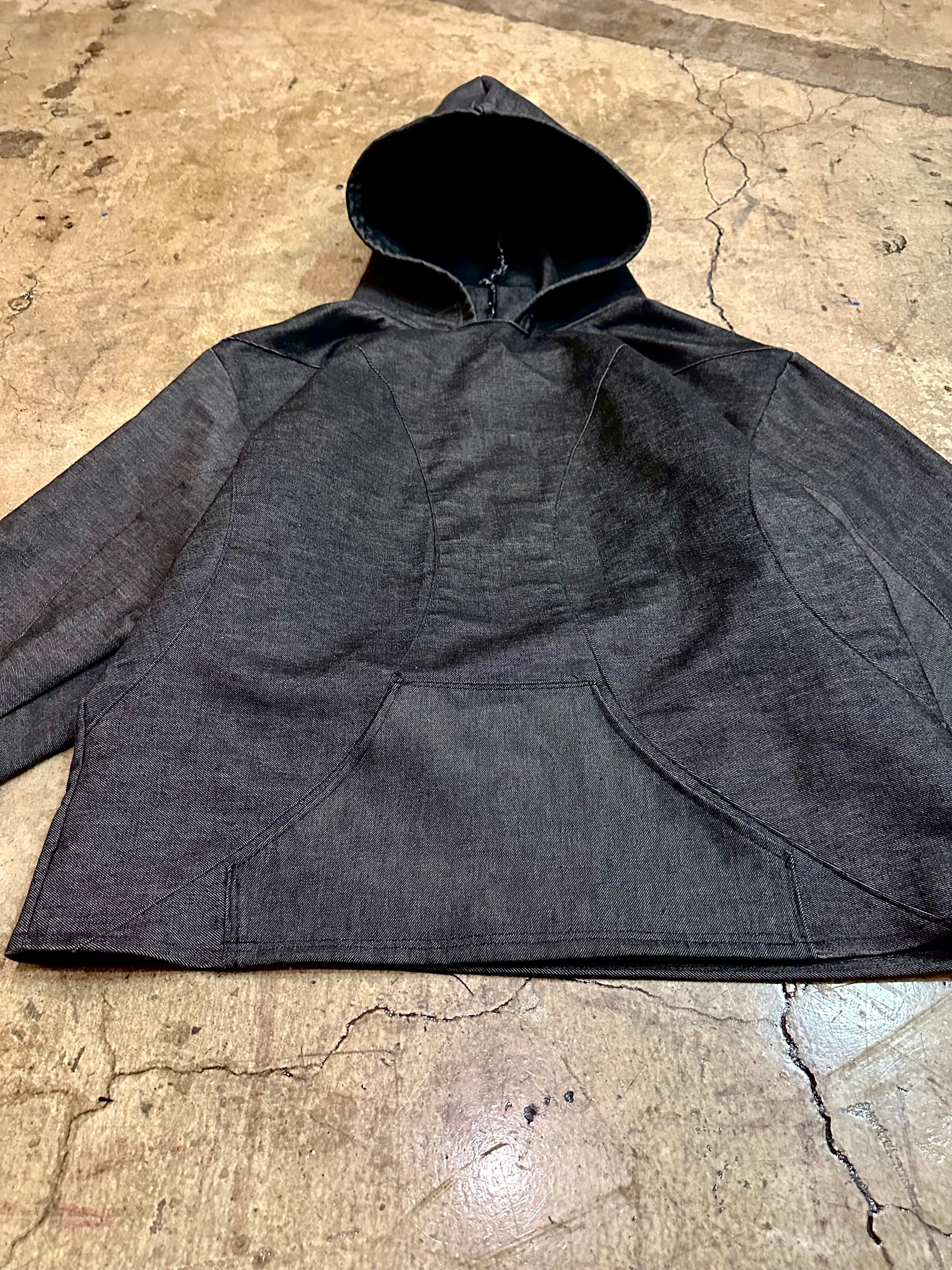 Raw Denim Frequency Hoody